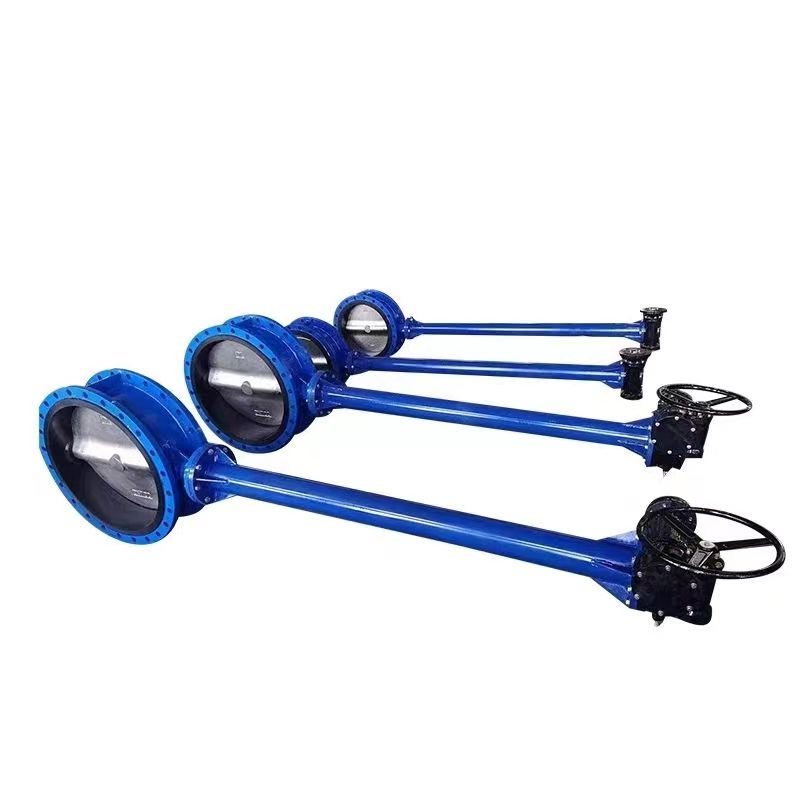 閥門加長(zhǎng)桿如何做連接，如何做防水處理